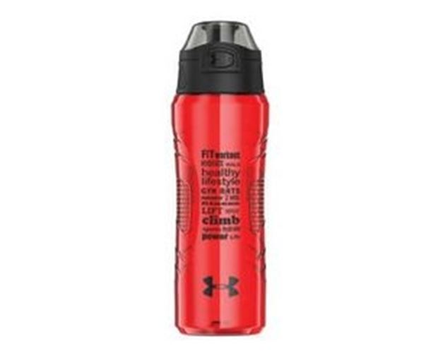 24 Oz. Under Armour® Draft Water Bottle (Red)
