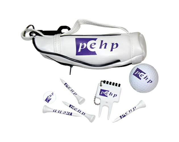 Mini Golf Bag with Tees/Marker & Divot Tool