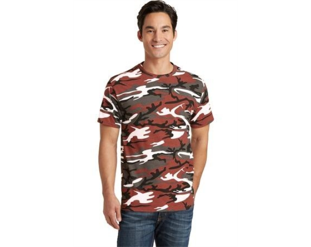 Port & Company 5.4 Oz. 100% Cotton Camo Tee