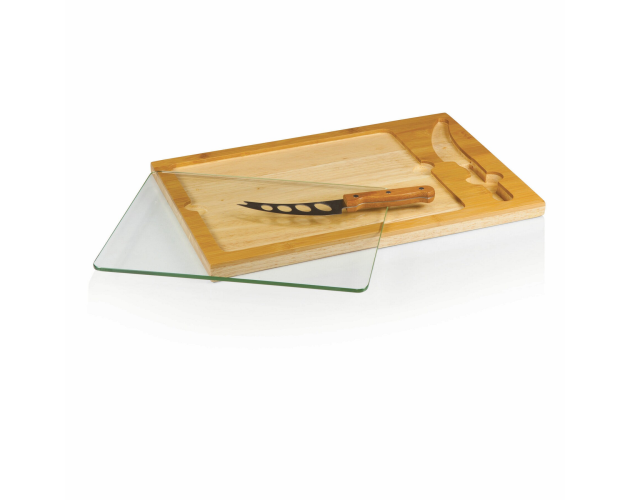Icon Glass-Top Cutting/Cheese Board