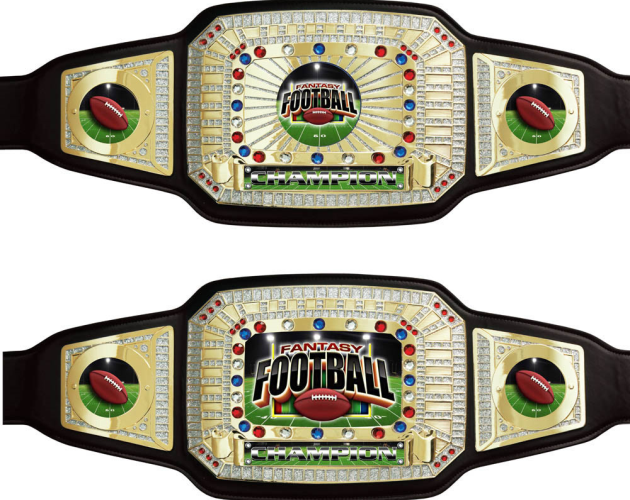 Championship Award Belt- Fantasy Football