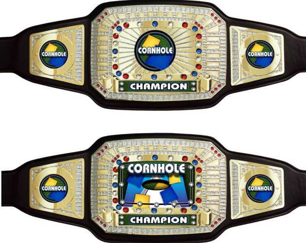 Championship Award Belt- Cornhole