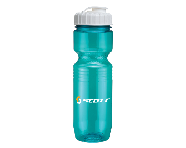 26 Oz Translucent Jogger Bottle w/ Flip Top Lid