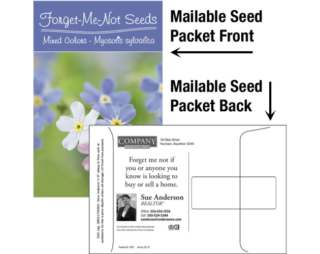 Forget-Me-Not Mailable Seed Packet