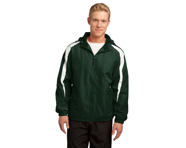 Sport-Tek Adult Fleece-Lined Colorblock Jacket