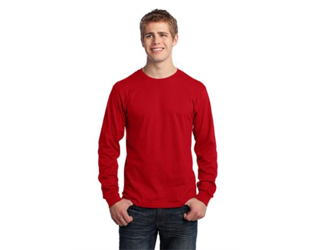 Long Sleeve 100 percent Cotton T-Shirt