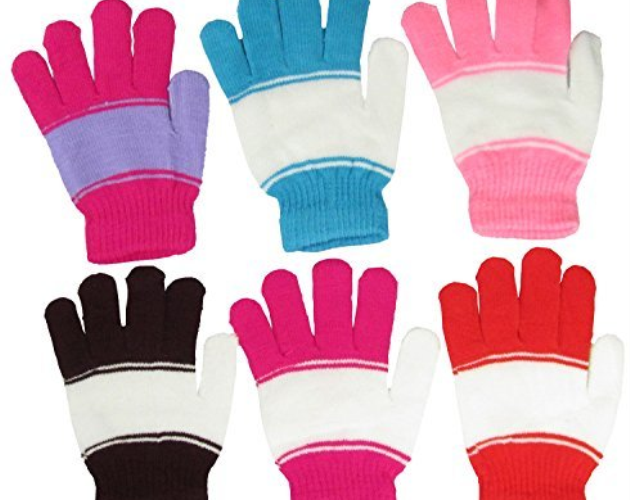 J. Ann Kids Winter Gloves Assorted