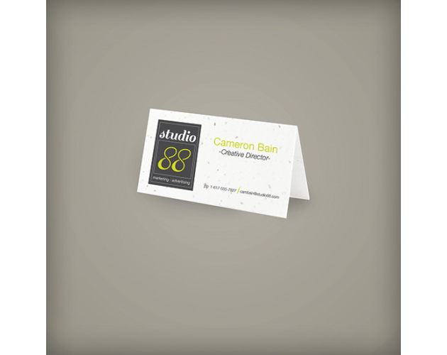 Seed Paper Business Card