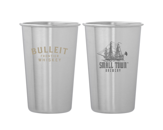 Dubliner Stainless Steel Pint Glass Cup