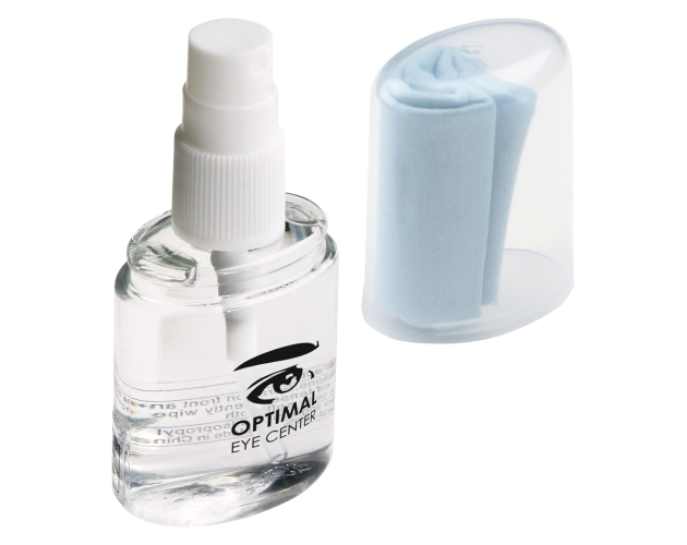 Lens Spray Cleaner w/Microfiber Cloth