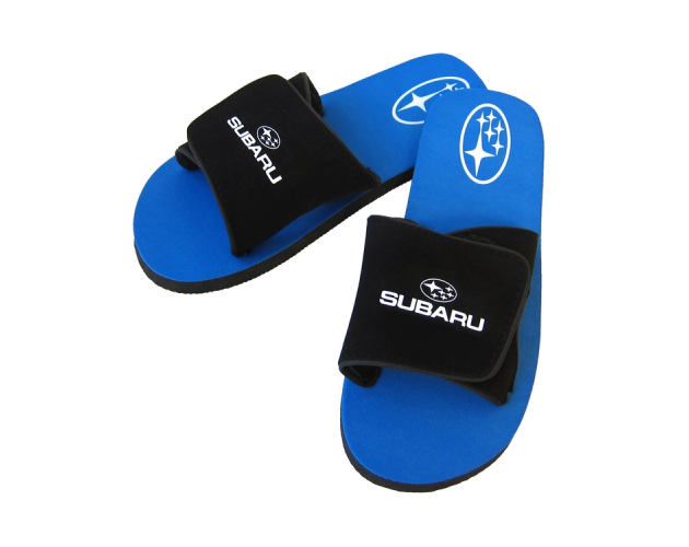 Slide Sandals with Adjustable Suede Straps