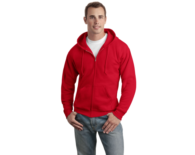 Full Zip Hooded Sweatshirt