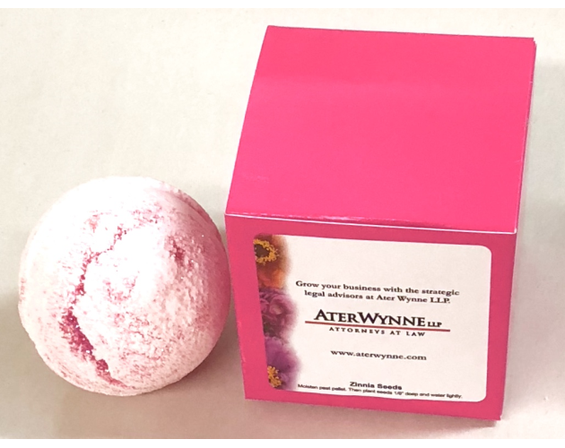 Pink Glitter Bath Bomb