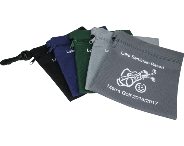 Golf Tournament Zipper Bag (5 3/4"x6 3/4")