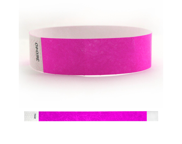 ¾" Tyvek® Value Line Solid Color Wristband