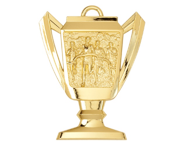 Cross Country Cup Medal - Antique Bronze Awards