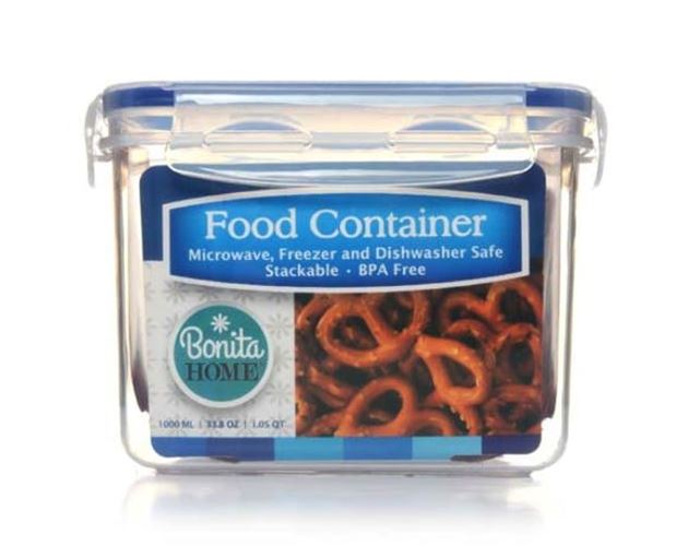 Plastic Food Container 33.8oz