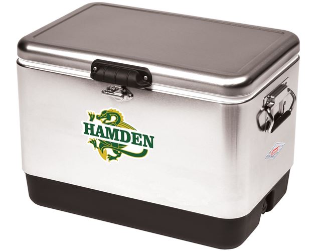 Coleman 54 Quart Steel Belted Cooler - Stainless Steel