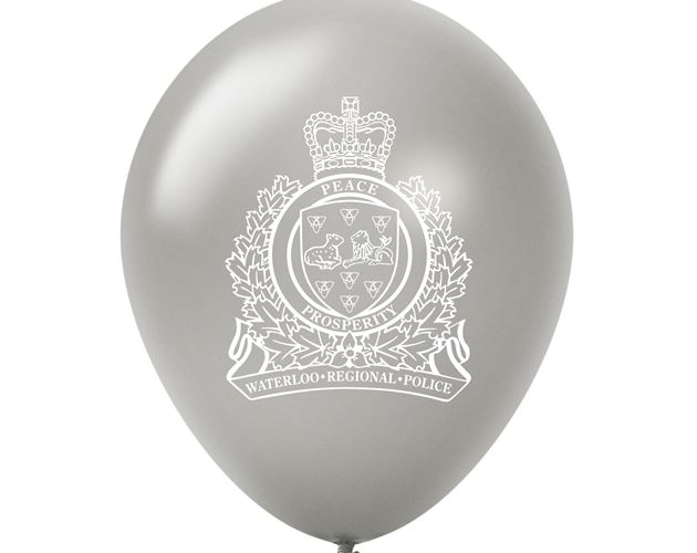 12'' Custom Printed Latex Balloons - Pearl & Metallic Colours