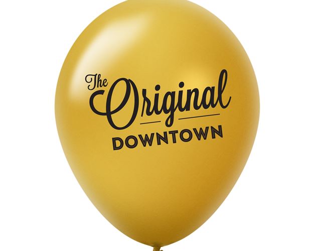 10'' Custom Printed Latex Balloons - Metallic Colors