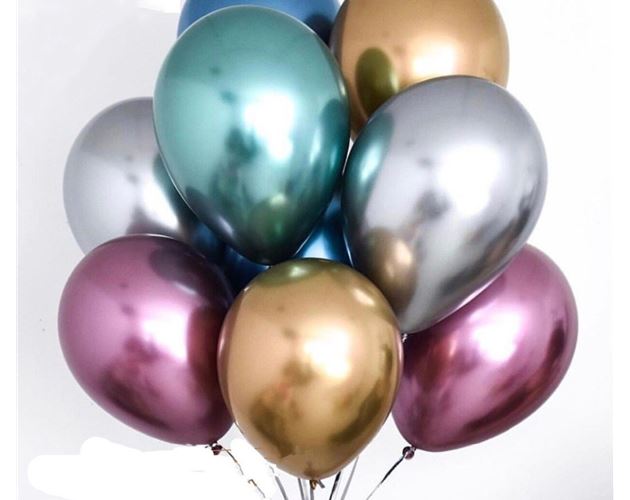 Latex Metallic Balloons