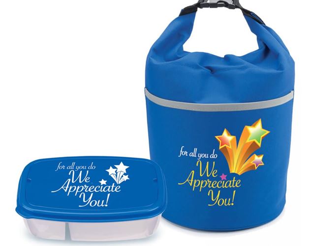 For All You Do We Appreciate You Bellmore Cooler Lunch Bag & Food Container Combo