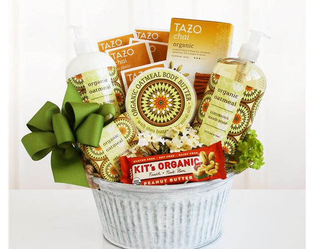 Organic Oatmeal Spa Gift Tin