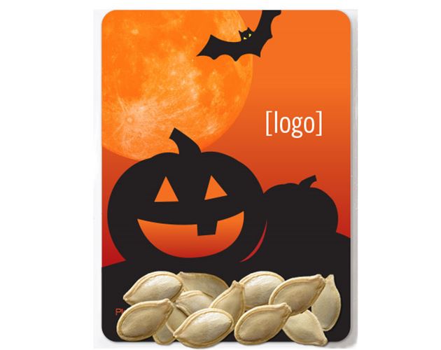 Halloween Pumpkin Seed Packet