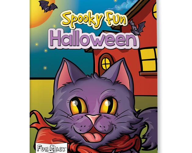 Fun Mask Coloring Book - Spooky Fun Halloween