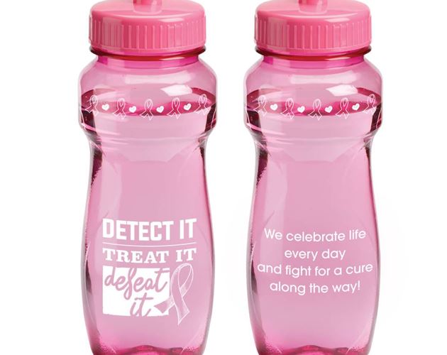 "Detect It, Treat It, Defeat It Vista Water Bottle 24-oz. "