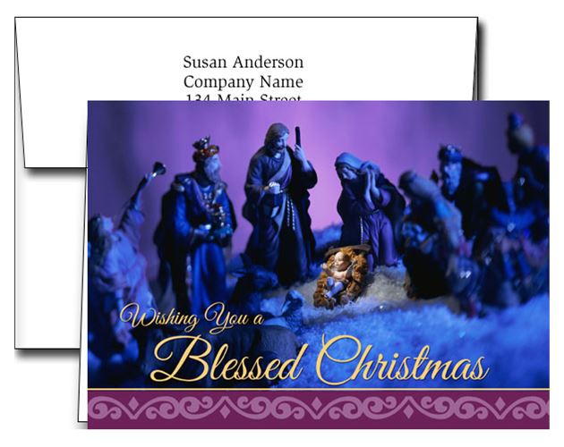 Holiday Greeting Cards w/Imprinted Envelopes