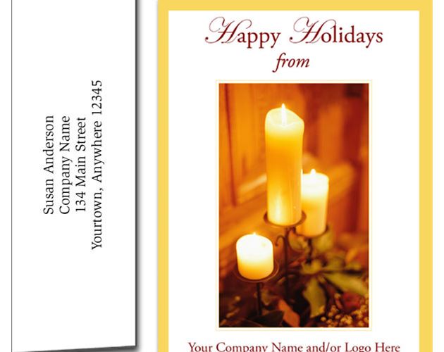 Logo Holiday Greeting Cards w/Imprinted Envelopes (5"x7")