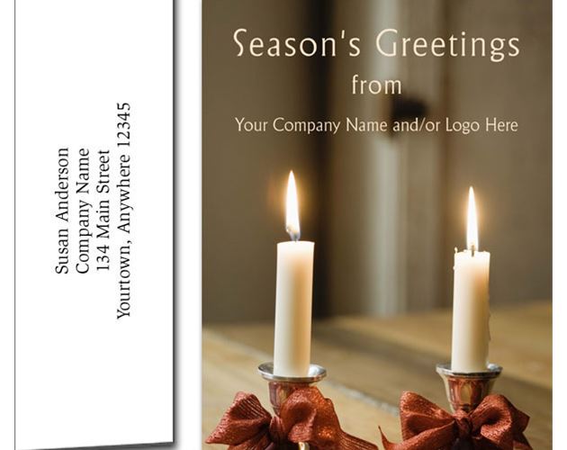 Logo Holiday Greeting Cards w/Imprinted Envelopes (5"x7")