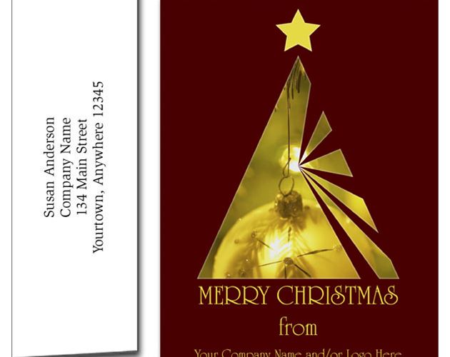 Logo Holiday Greeting Cards w/Imprinted Envelopes (5"x7")