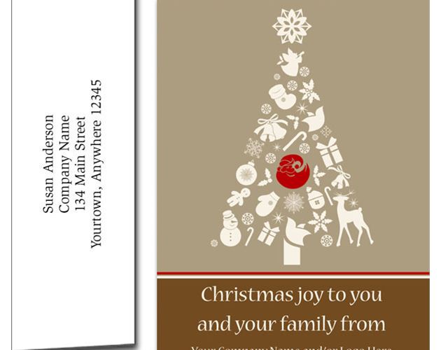 Logo Holiday Greeting Cards w/Imprinted Envelopes (5"x7")