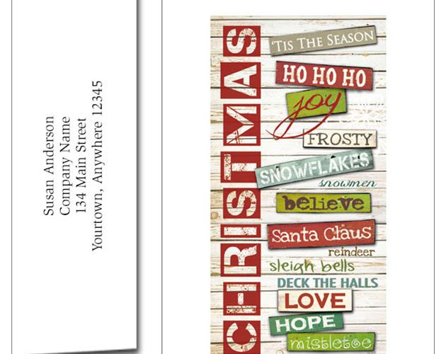 Holiday Greeting Cards w/Imprinted Envelopes