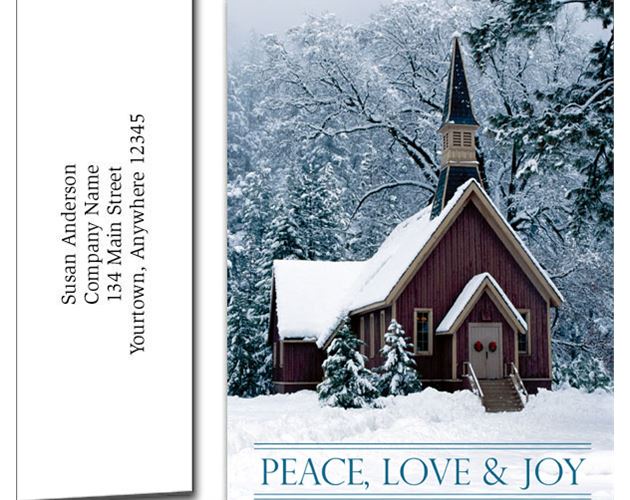 Holiday Greeting Cards w/Imprinted Envelopes