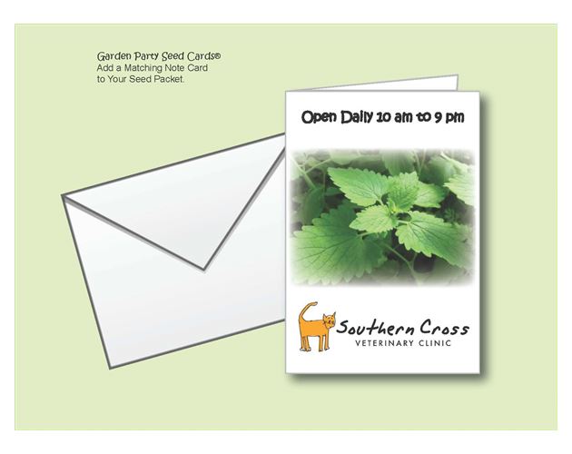 Garden Party® Catnip Greeting Card w/Envelope