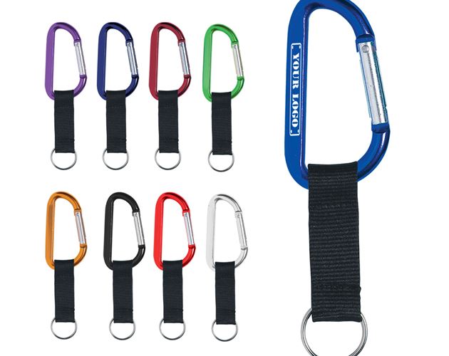 Anodized Carabiner Strap Key Chain
