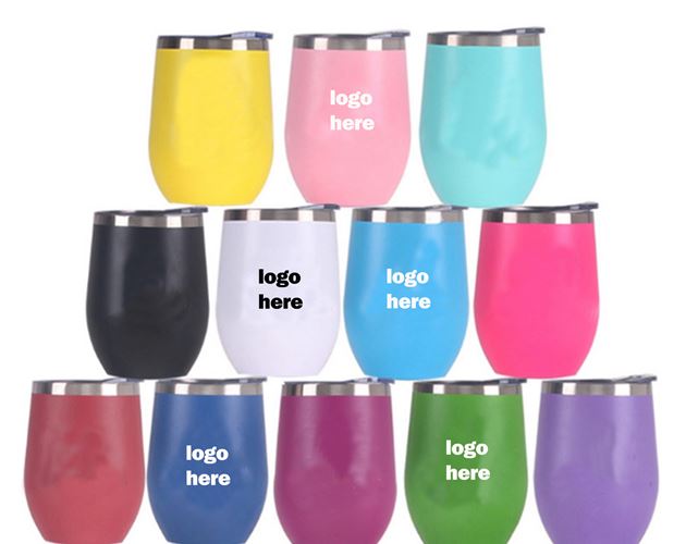 12oz Insulated Stainless Steel Drink Tumbler with Lid