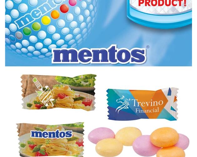 Individually Wrapped Assorted Fruit Mentos