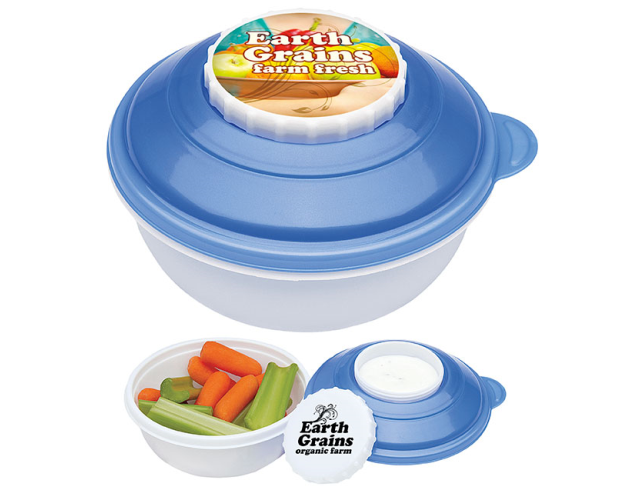 19 Oz. Cool Gear Snack & Dip Container