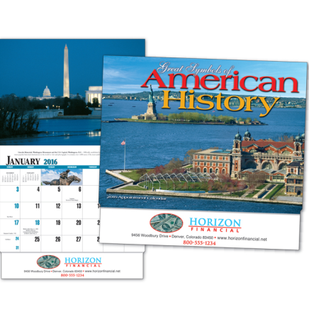 Great Symbols of American History Appointment Calendar