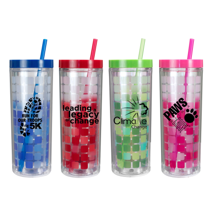 16 Oz. Mood Cube Tumbler (Spot Color)