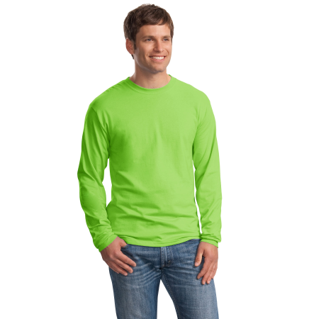 Beefy 100% Cotton Long Sleeve T-Shirt