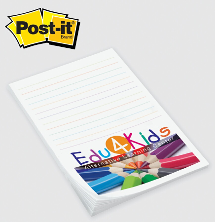Custom Printed Post-it® Notes (4"x6")