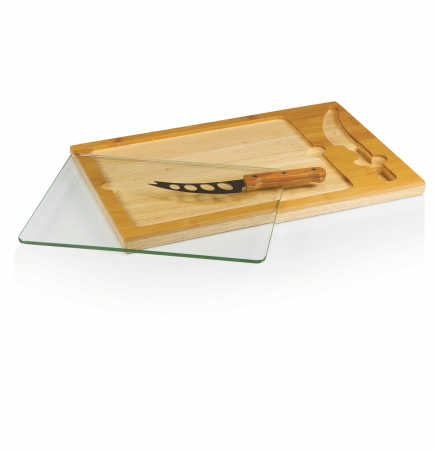Icon Glass-Top Cutting/Cheese Board