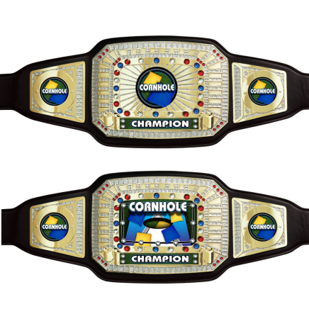 Championship Award Belt- Cornhole