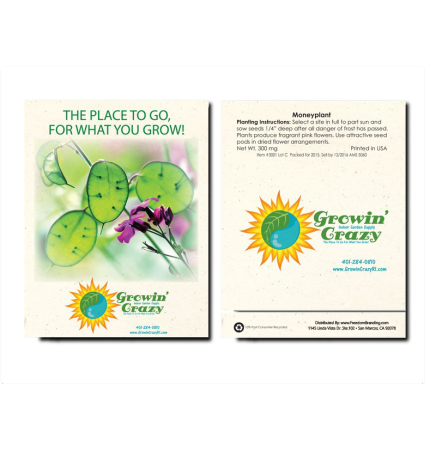 Moneyplant Seed Packet