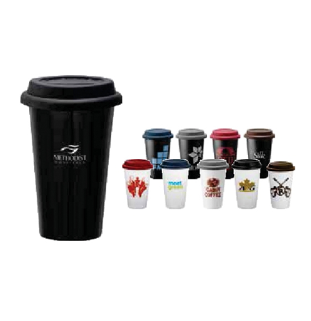 Double-Wall Ceramic Tumbler 11 Oz.